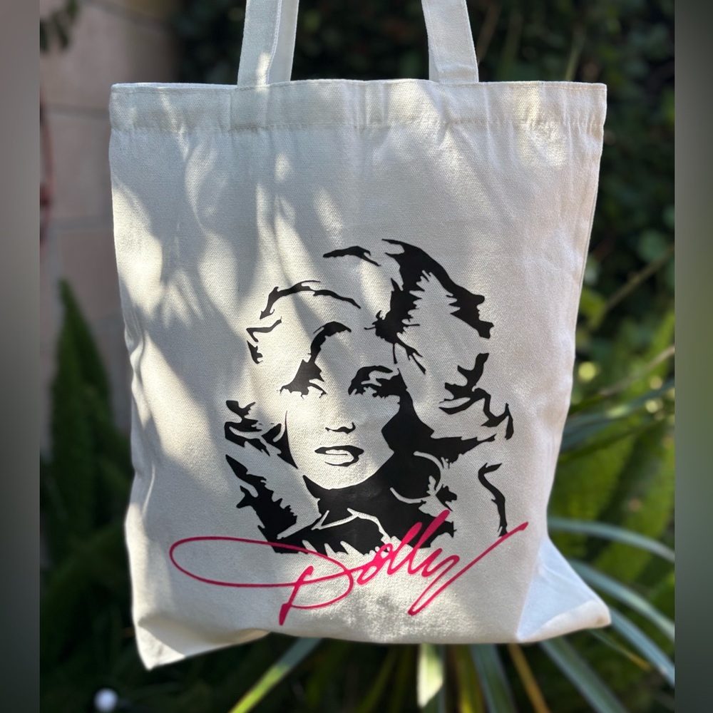 Dolly print canvas bag!